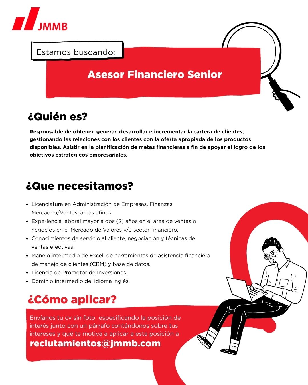 Asesor Financiero Senior